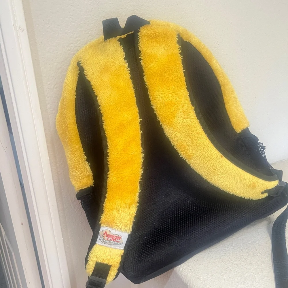 Adventure Time Jake dog sherpa plush Vintage bag